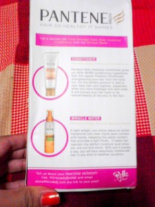 A product description of Pantene Treatment Kit 